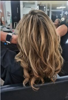 Bronde highlights — Hair By Kim Pinkham Coronado CA