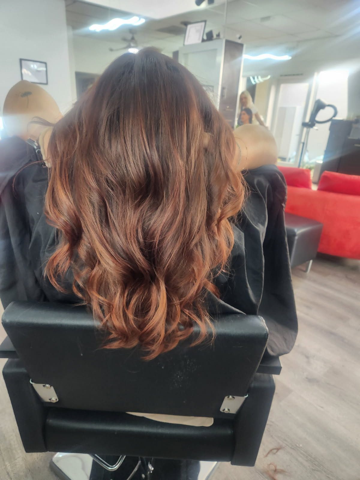 Rich copper brunette — Hair By Kim Pinkham Coronado CA