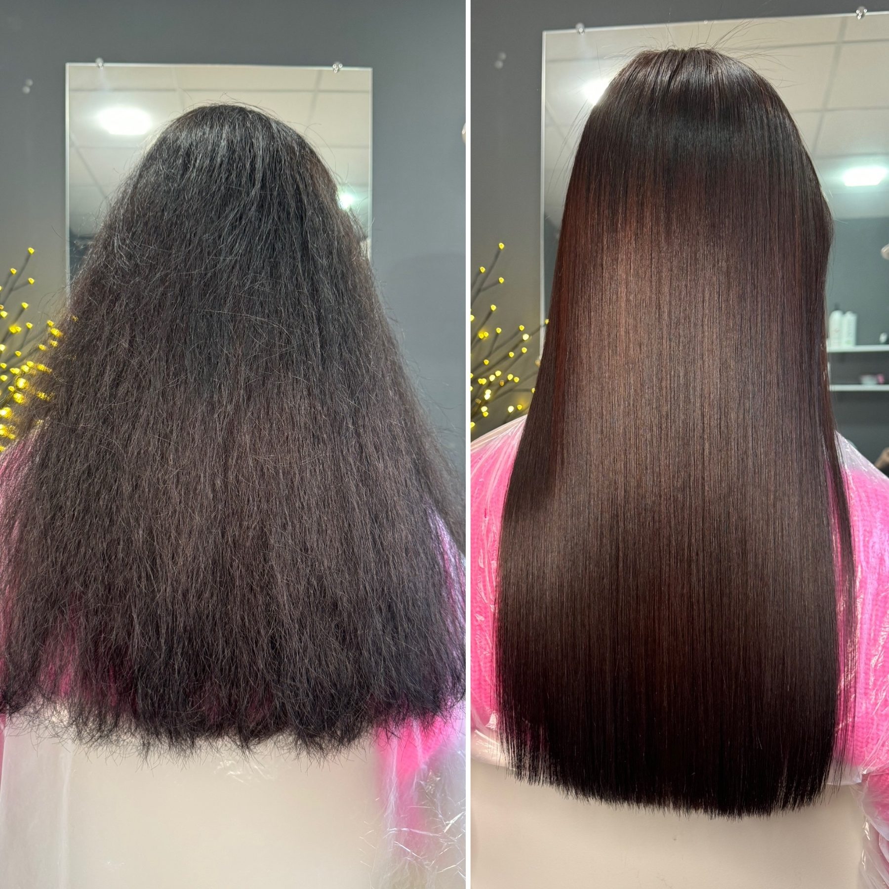Keratin treatment before and after Coronado CA — Hair By Kim Pinkham